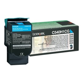 Cartouche Toner Original LEXMARK C54x, X54x Cyan (2K)