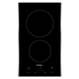 Plaque de Cuisson FOCUS SOFT 33 30 Cm 2 Feux Noir