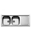 Évier Firenze 2 Bac FOCUS FH 1162 - Inox