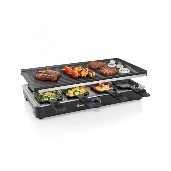 Appareil à Raclette TRISTAR RA-2722 Pour 8 Personnes - Noir