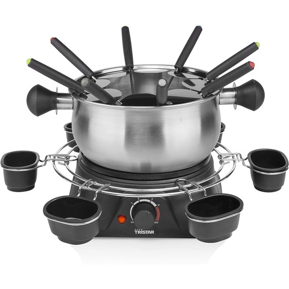 Appareil à fondue TRISTAR FO-1109 Pour 8 Personnes - Inox