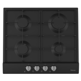 Plaque De Cuisson FOCUS 4 Feux 60 cm - Noir (F.401B)