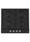 Plaque de Cuisson FOCUS  4 Feux 60 cm Noir (F.401B)