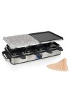 appareil a raclette princess stone and grill deluxe 8 person