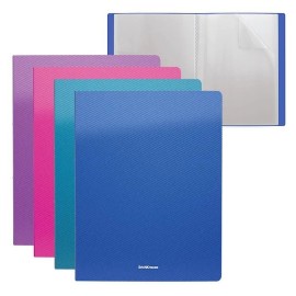 Protège-Documents ErichKrause® - 30 pochettes - Couleurs assorties