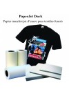 Papier Transfer Dark jet Encre A4 10PCS