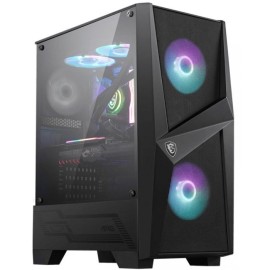 Boîtier PC Gamer MSI MAG FORGE M100R - Noir (306-7G20R21-809)