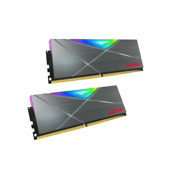 Barrettes Mémoire XPG SPECTRIX DT50 32 GB ( 2 X 16 GB) 3200 RGB DDR4 (AX4U320016G16A-DT50)