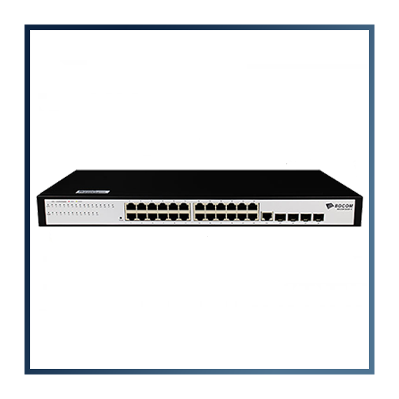 Switch managed 24 ports 1000M TX, 4 100/1000M SFP ports (S2528-C)