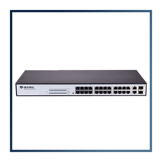 Switch unmanaged POE 24 ports 100M, 2GB TX/SFP (S1226-24P)