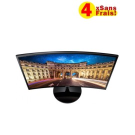 Ecran SAMSUNG 24" Curved LED Full HD - Noir  (LC24F390FHMXZN)