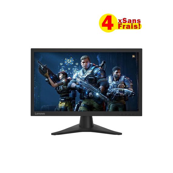 Ecran Gaming LENOVO G24-10 23.6" FULL HD - Noir (65FDGAC2EU)