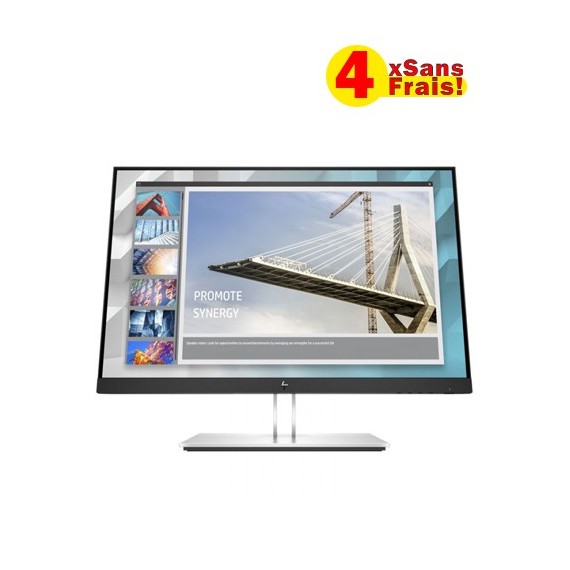 Ecran  HP E24I G4 24" WUXGA IPS 60 HZ  (9VJ40AA)