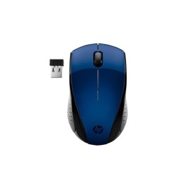 Souris Optique HP Sans Fil 200 / Bleu Lumière (7KX11AA)