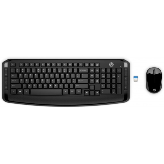 Ensemble Clavier Qwerty et souris SANS FIL HP 300