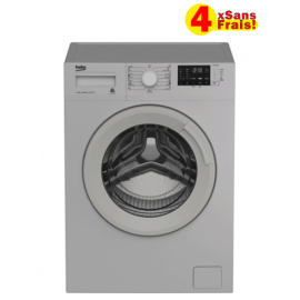 Machine a Laver Beko 7kg Frontale Inverter - 1200 Tr/Min - Silver (WUE7612XSS)