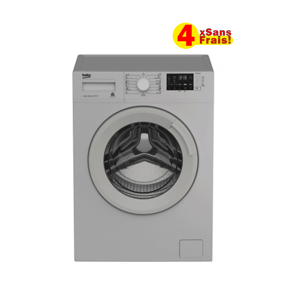 Machine a Laver Beko 7kg Frontale Inverter 1200 Tours/Min - Silver en Tunisie Machine a Laver Beko 7kg Frontale Inverter 1200 Tours/Min - Silver en Tunisie