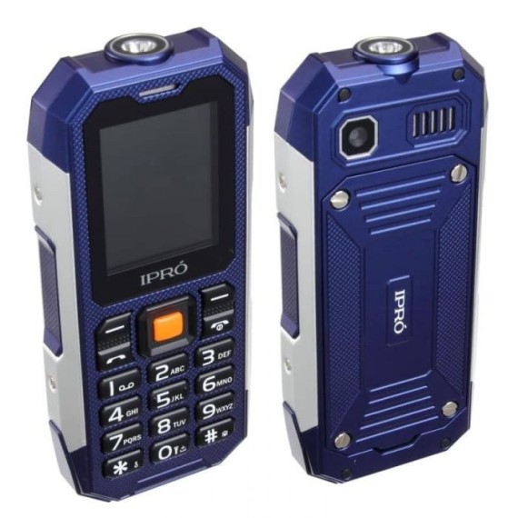 Téléphone Portable IPRO SHARK II - Bleu ( IPRO-SHARK2-BL)