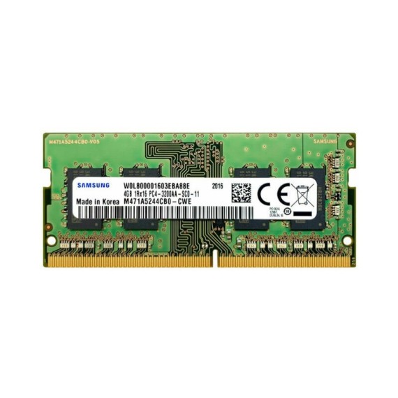 Barrette Mémoire SODIM Samsung 4 Go DDR4 - 3200 Mhz pour pc portable