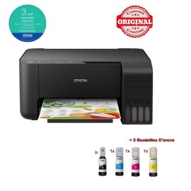 Imprimante EPSON L3152 Wifi Jet d'Encre à Réservoir Intégré ECOTANK 3En1 Couleur - Wi-Fi (C11CG86516)