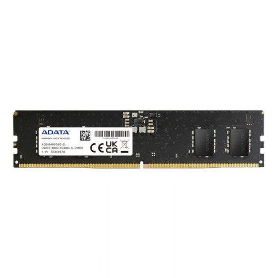 Barrette Mémoire ADATA 8Go DDR5 4800 MHz Pour PC Portable