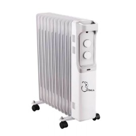 Radiateur Bain d'Huile COALA Compact 9 Éléments 2000W - Blanc (BH20CO)