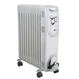 Radiateur Bain D'huile COALA 7 éléments 1500 Watts - Blanc ( BH15N )