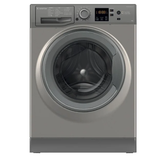 Lave Linge Frontale ARISTON 7kg Silver 1200 tr/min (NS 723U GG EX)