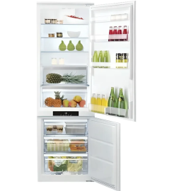 Réfrigérateur combiné encastrable Ariston 275L - Blanc (BCB 7030 AA S)