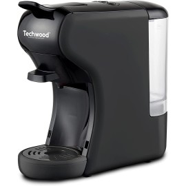 Cafetière Expresso Techwood TCA-196N Multi-Capsules Noir