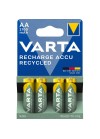 Pile VARTA rechargeable Recycled LR6 BP4 2100mAh