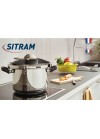 Cocotte Sitram Sitrapro 6 Litres Inox et Rose 711644