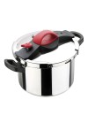 Cocotte Sitram Sitrapro 8 litres gris et rouge 711647