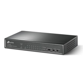 Switch de bureau TP-Link 9 ports 10/100Mbps - 8 Ports PoE - Noir (TL-SF1009P)