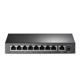 Switch de bureau TP-Link 9 ports 10/100Mbps - 8 Ports PoE - Noir (TL-SF1009P)