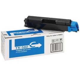 Toner laser original Kyocera TK-580 - Cyan (TK-580C)