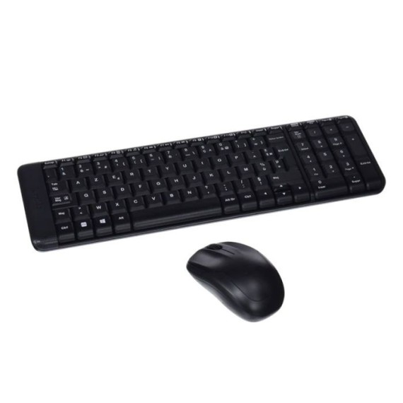 Ensemble clavier & souris Logitech MK220 Sans Fil Noir 920-008318