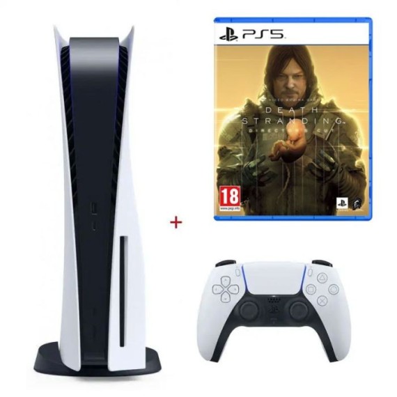 Console de jeux Sony Playstation 5 Edition Standard + jeu Death Stranding