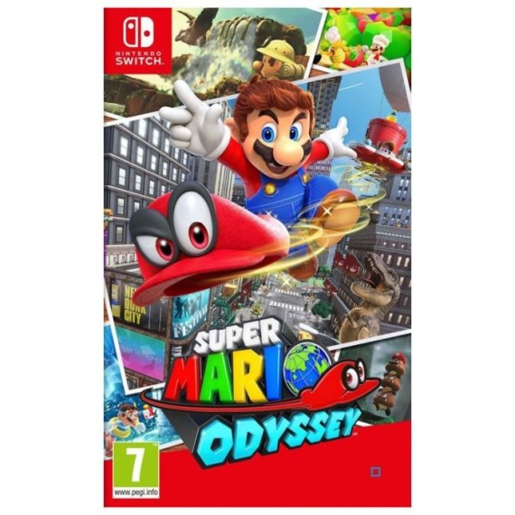 Jeu Nintendo Switch Super Mario Odyssey Tunisie