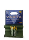 Pile Varta 2100 mAh rechargeable Recycled LR6 BP2 Tunisie