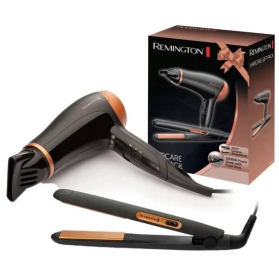 Coffret cadeau Remington Sèche cheveux et Lisseur D3012GP