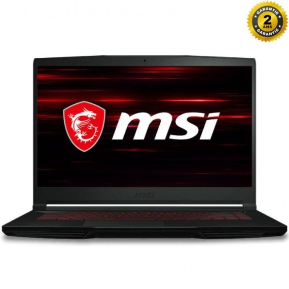 "La puissance ultime entre vos mains : PC Portable Gamer MSI GF63 Thin, prêt à affronter tous les défis virtuels !