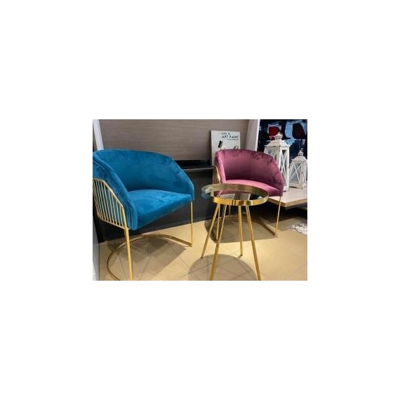 Fauteuil Johana Dore + Velours