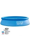 Intex piscine gonflable avec pompe 28108NP Easy 244 x 61 cm