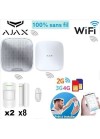 Kit Système d'alarme AJAX Sans-fil + Caméra surveillance (Ajax-Kit1)