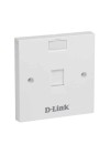 Monture pour prise D-link NFP-0WHI11 Façade simple UTP 6