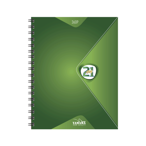 Cahier Wiro Multi-matière 360P PF CP UNI 80G 2en1 YAMAMA 17*22