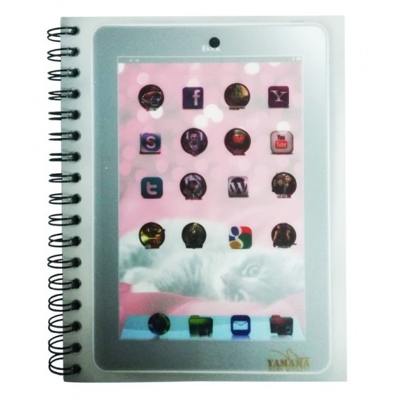 Cahier YAMAMA 200P IBook Wiro Dos Carton- 80G