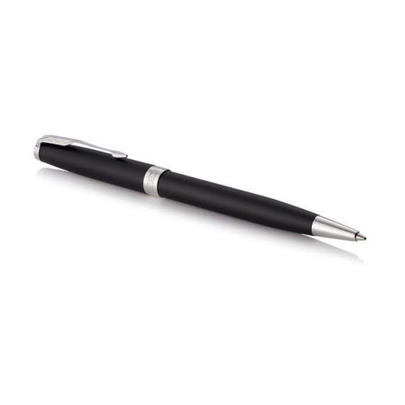 Parker Sonnet Matte Black Lacquer CT Stylo-bille