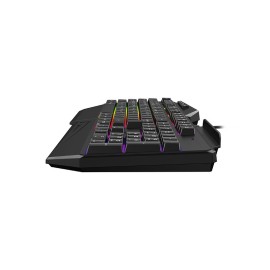 Clavier Gaming Havit KB488L / RGB / Noir